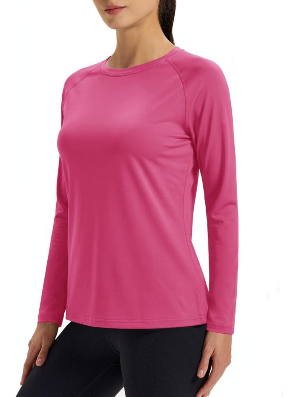 Cozy Women's Fleece Lined Thermal Long Sleeve Base Layer Shirt - Perfect for